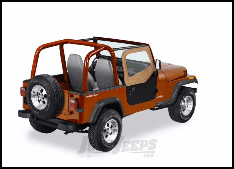 Jeep wrangler yj upper half doors #5